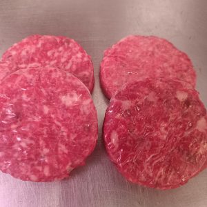 125 gramoko 4 Angus idiaren burger